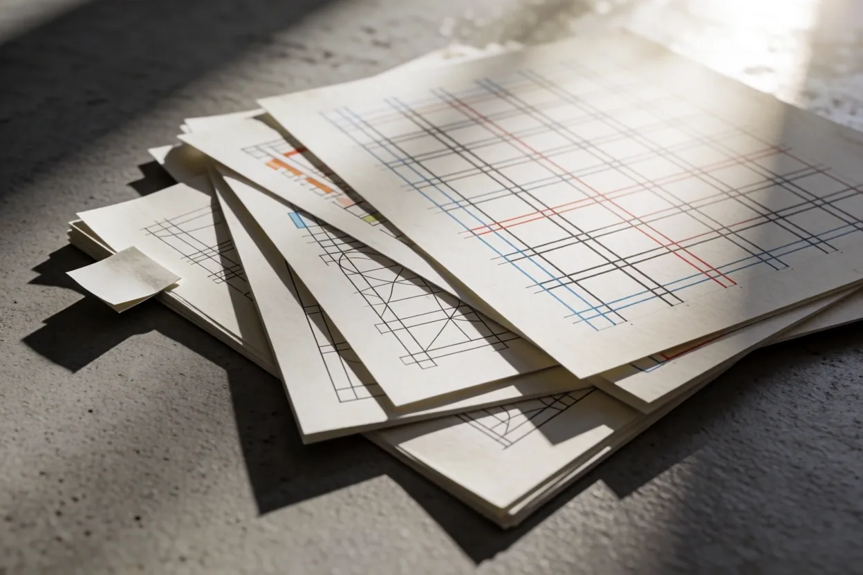 Technical design specimens at Kubo Education